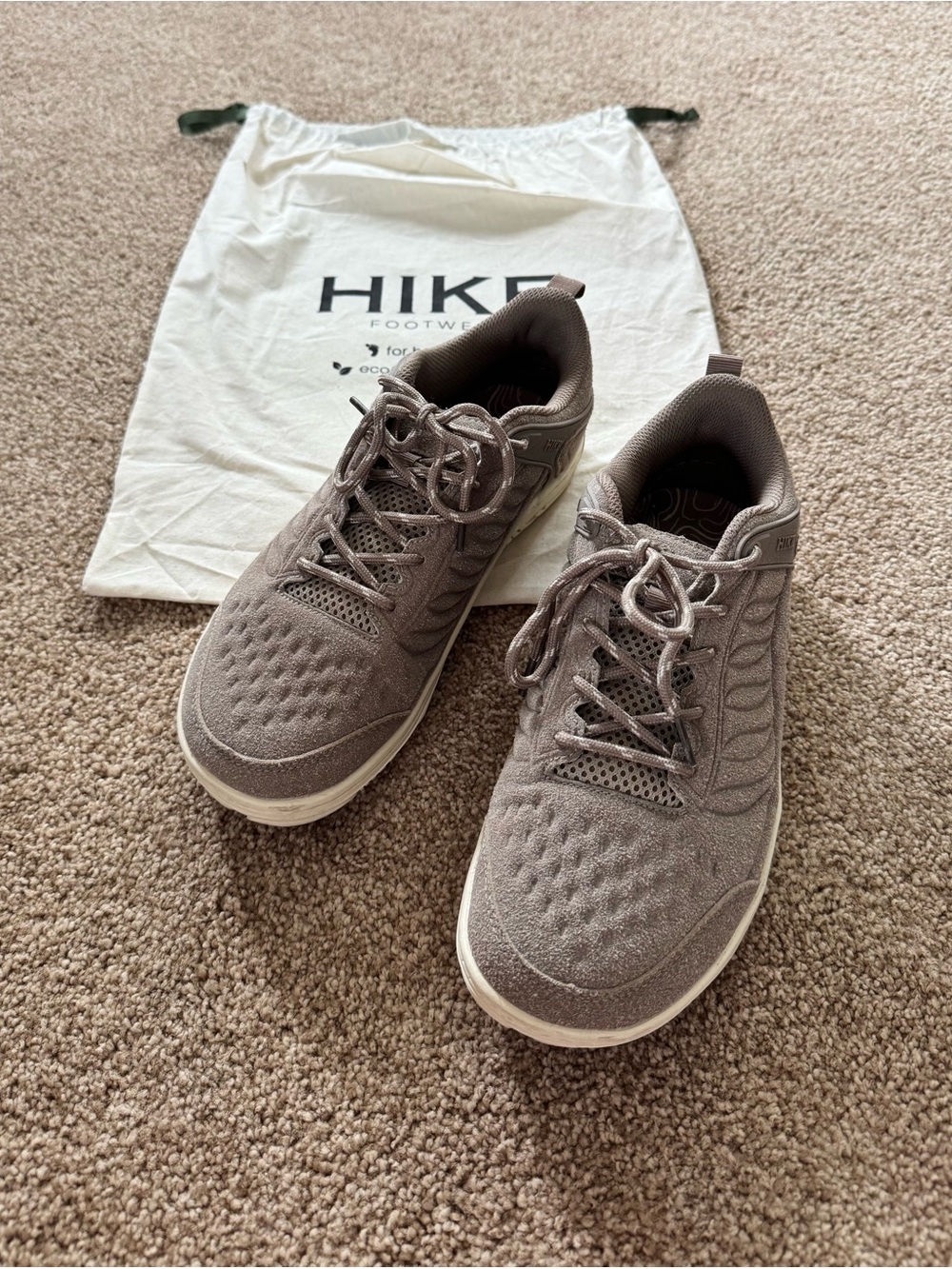 HIKE Footwear Ridge Plus in Desert Taupe, Hiking Trail Shoes for Men & Women